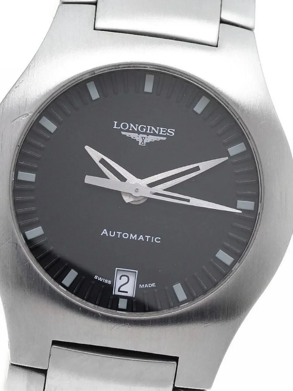 LONGINES Opposition L3.623.4 Date Black Dial Automatic Men's Watch_966590
